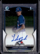 Landen Maroudis 2023 Bowman Draft Chrome #CDA-LM 1st Prospect Auto B
