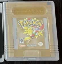 Authentic - Pokemon Gold Version (Nintendo Game Boy Color, 2000)