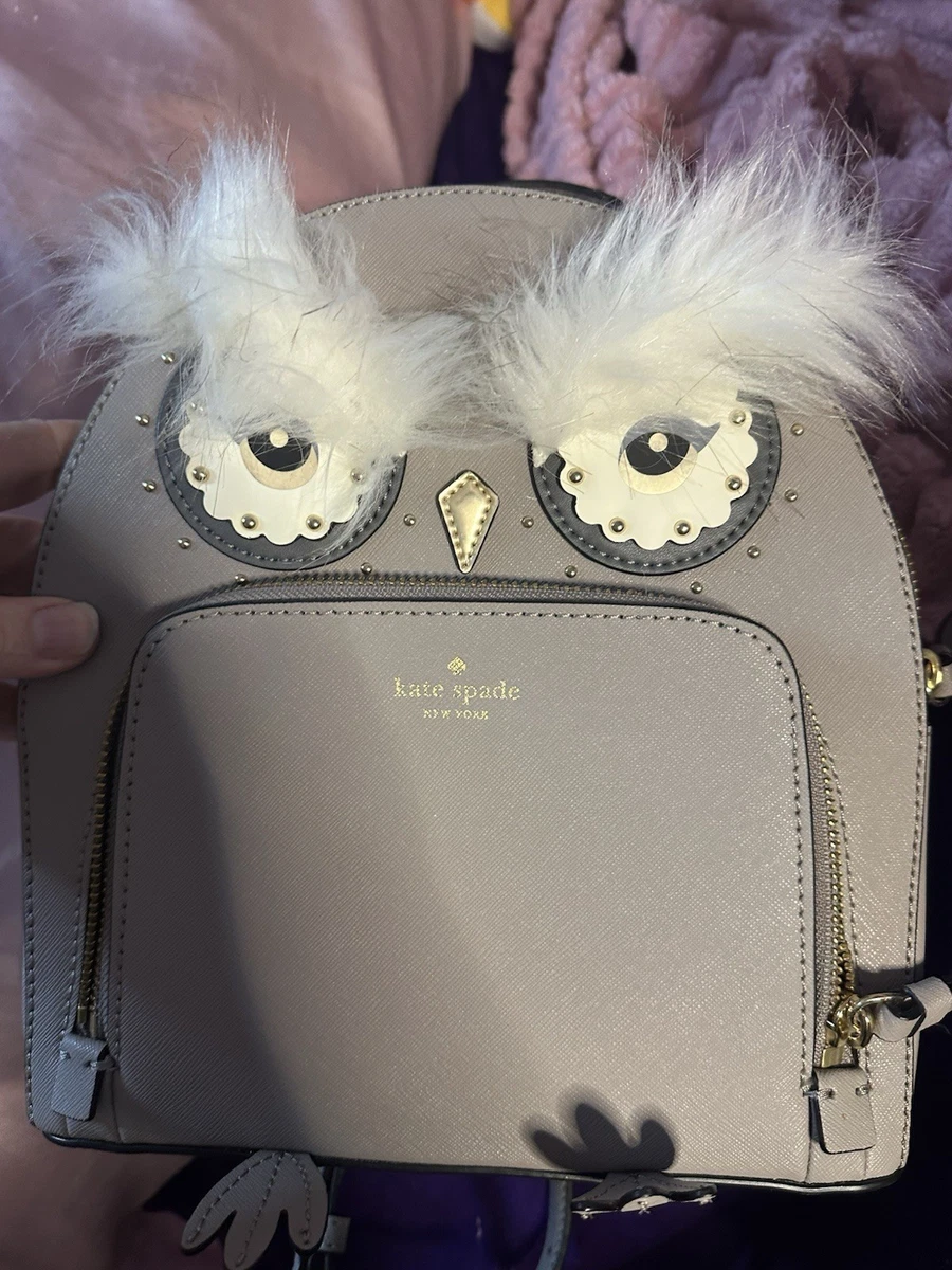 kate spade grey mini backpack New York Spade Flower Quilted Nylon Small Kate Spade Mini Backpack 
