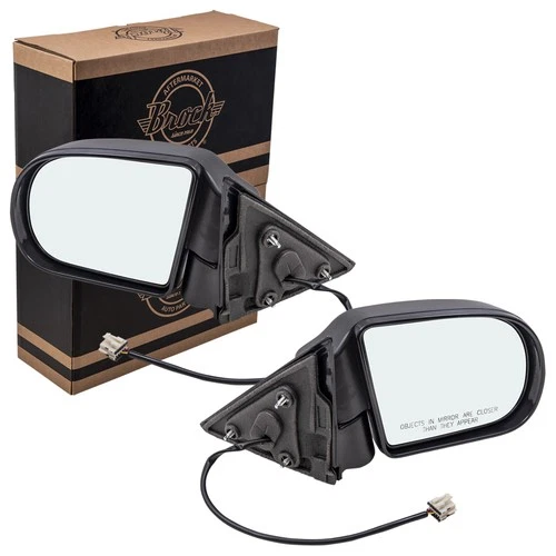 For 1999-2005 Blazer Power Mirror OEM Replacement Plastic Base Manual Fold Set