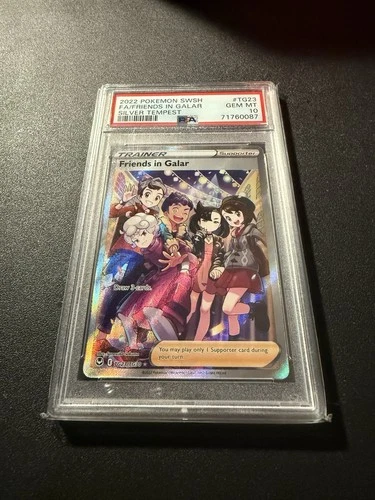 PSA 10 Friends In Galar TG23 Pokemon Sword & Shield Silver Tempest 2022