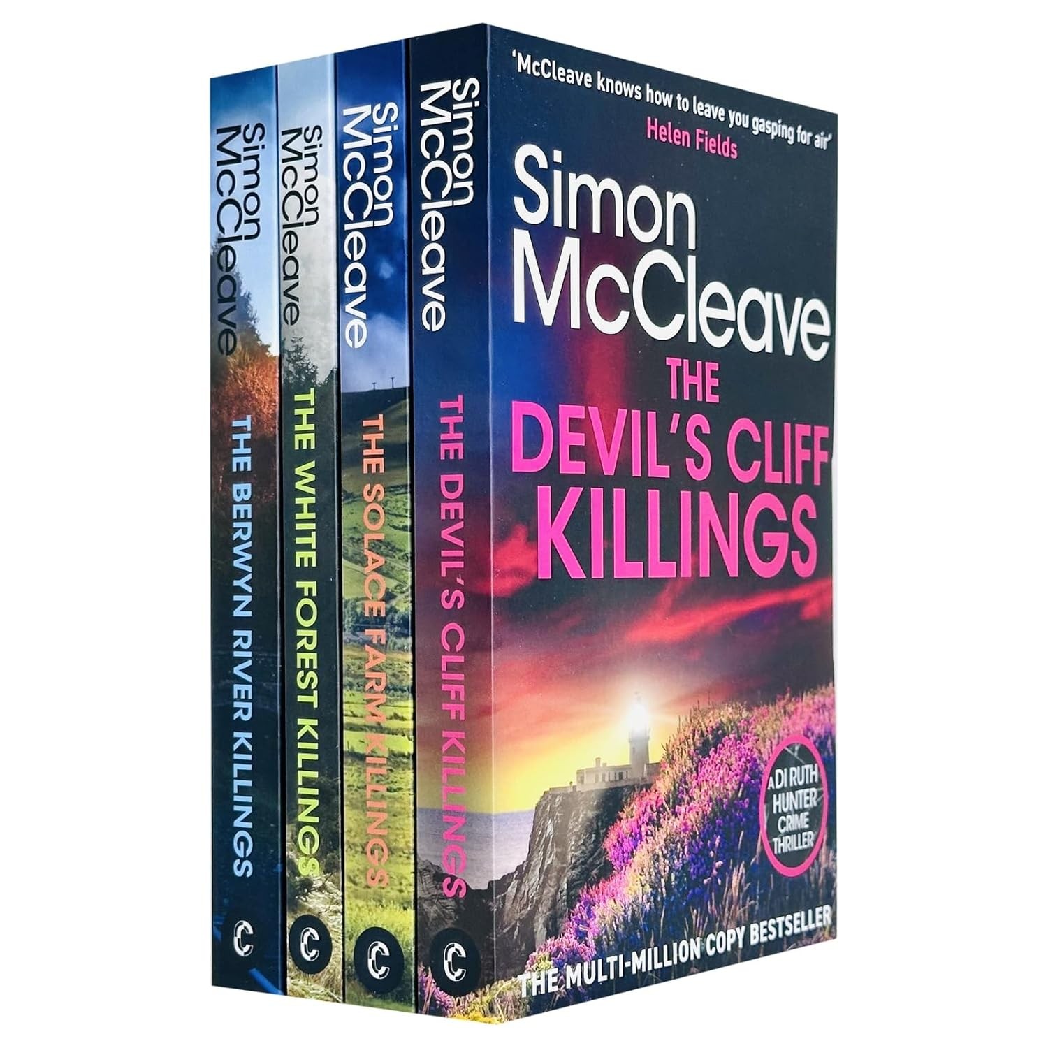 Simon McCleave DI Ruth Hunter Series 4-7 Collection 4 Books Set White Forest - Image 9