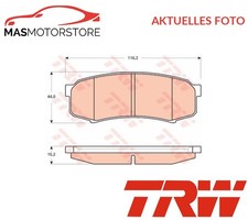 SATZ BREMSBELÄGE BREMSKLÖTZE HINTEN TRW GDB3464 A FÜR LEXUS GX 460 4WD 4.6L