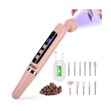 Electric Nail Files, Cordless Rechargeable Nail Drill Machine for N... Fast Ship