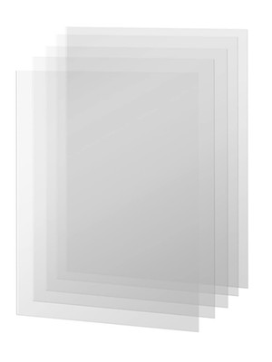 KOYOFEI 6 PCS FEP Film for Resin 3D Printer, 260x200mm, Clear 