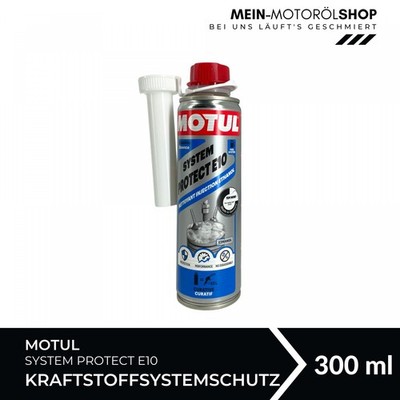 Motul System Protect E10 Kraftstoffsystemschutz Benzin Additiv 300 ML
