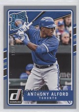 2017 Panini Chronicles Donruss Rated Rookies Gray Border /199 Anthony Alford 0r4