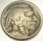 1914 -S Buffalo Nickel Good Condition 5 Cent US Coin -ST949