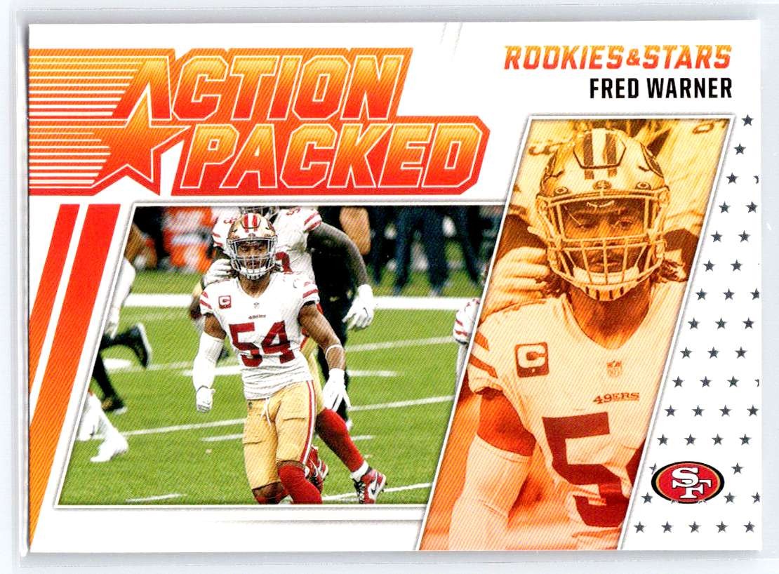 2021 Panini Rookies & Stars #AP-13 Fred Warner Action Packed
