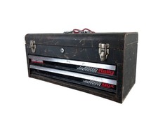 1970s Sears Craftsman 2 Drawer Rally Box Mechanic Portable Tool Chest