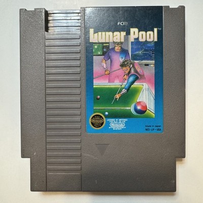 Nintendo NES: Lunar Pool Cartridge - Tested & WORKS