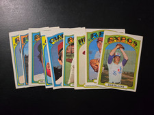1972 TOPPS BASEBALL CARD #473-525 
