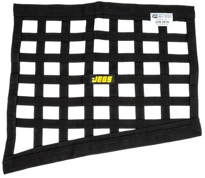 JEGS 70026 Ribbon Window Net SFI 27.1 Angled Drag Style