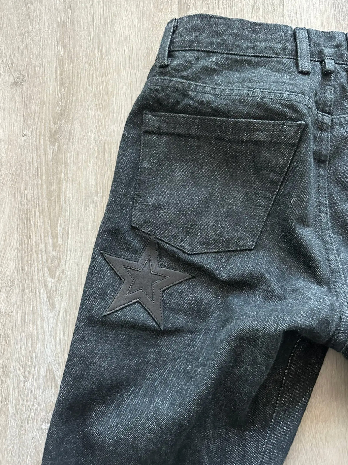 *AUTHENTIC* Chrome Hearts Star Patch Jeans - image 5