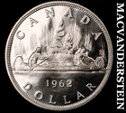 Canada 1962 Silver Dollar- Proof Like- Scarce Better Date- No Reserve #K4092