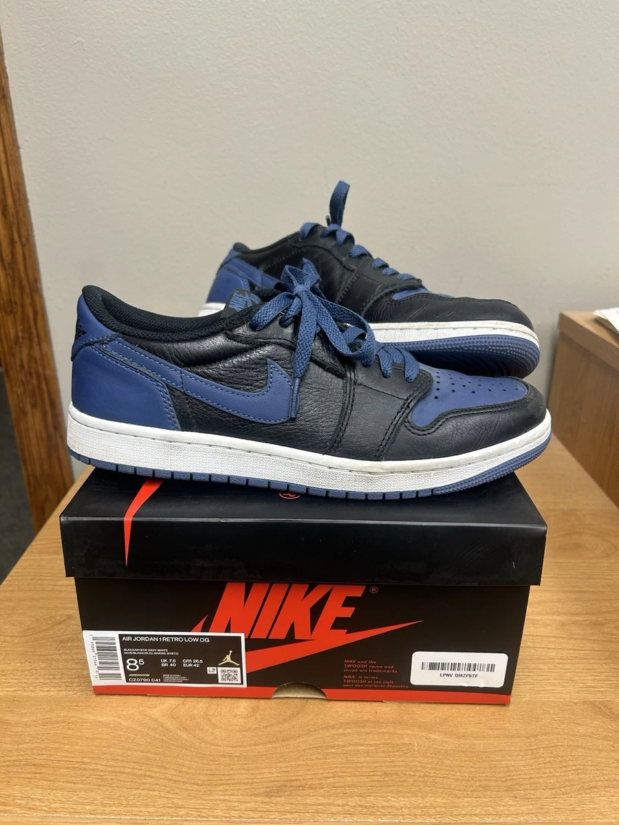 Jordan I Low OG Mystic Navy for Sale | Authenticity Guaranteed | eBay