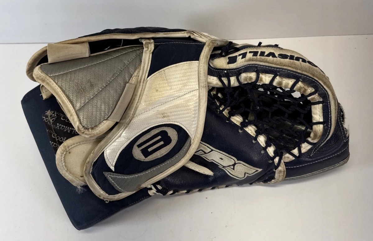 TPS Louisville Bionic Goalie Catcher Glove Craig Hillier Pro Stock