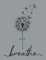 Just Tattoodesign Breathe Dandelion Pusteblume Pfeil Sommer: Anti Stress