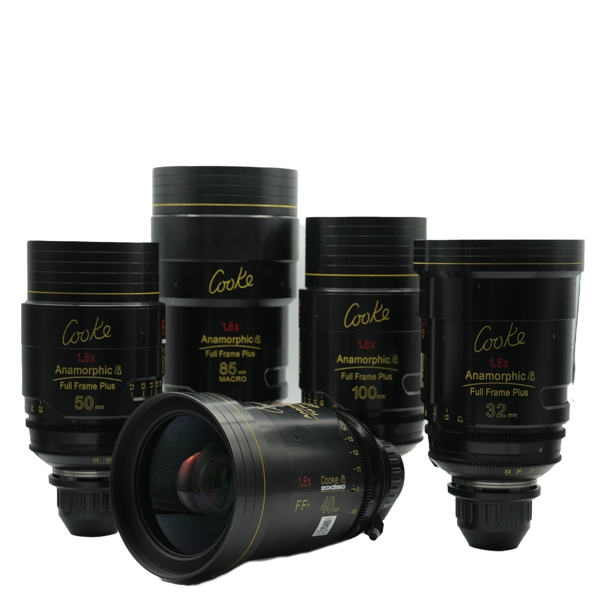 Cooke Anamorphic/i FF Set (32mm;40mm;50mm;85mm;100mm (Open