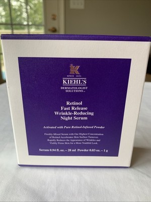 KIEHL S~Retinol~Fast-Release Wrinkle-Reducing Night Serum-