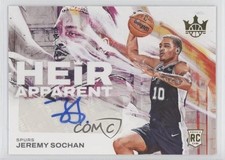 2022-23 Panini Court Kings Heir Apparent 172/199 Jeremy Sochan #HA-JSS Auto 6ns
