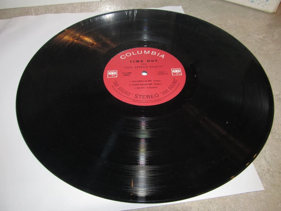 The Dave Brubeck Quartet Time Out CS8192 - 1959 Columbia Stereo LP 2004 Shrink! - Image 3 of 4