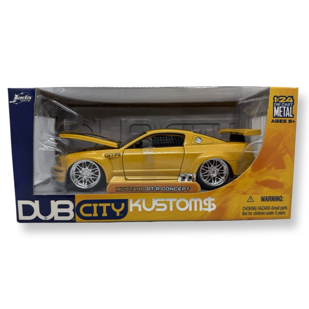 Jada Toys Dub City Kustoms Ford Mustang GTR Concept Blue W