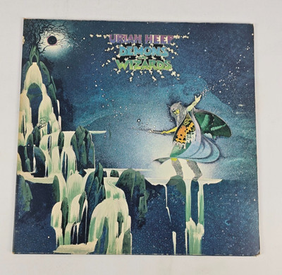 Uriah Heep Demons and Wizards Vinyl LP (1972) SRM 1 630