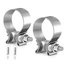 67mm 58 Exhaust Clamp Butt Joint 304 Stainless Steel Band For 2.65 Inch 2 67mm 58 Exhaust Clamp Butt Joint 304 Stainless Steel Band For 2.65 Inch 2