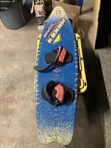 90s vintage kidder wakeboard air wave carbon graphite competition series 