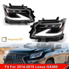 LED Headlights For Lexus GX460 2014-2019 DRL w/Sequential Turn Signal Front Lamp