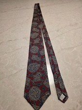 Claiborne Vintage 100% Silk Necktie Made in the USA