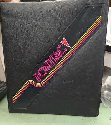 1983 Pontiac Dealer Album Data Book Brochure Firebird Trams Am 6000 Grand Prix
