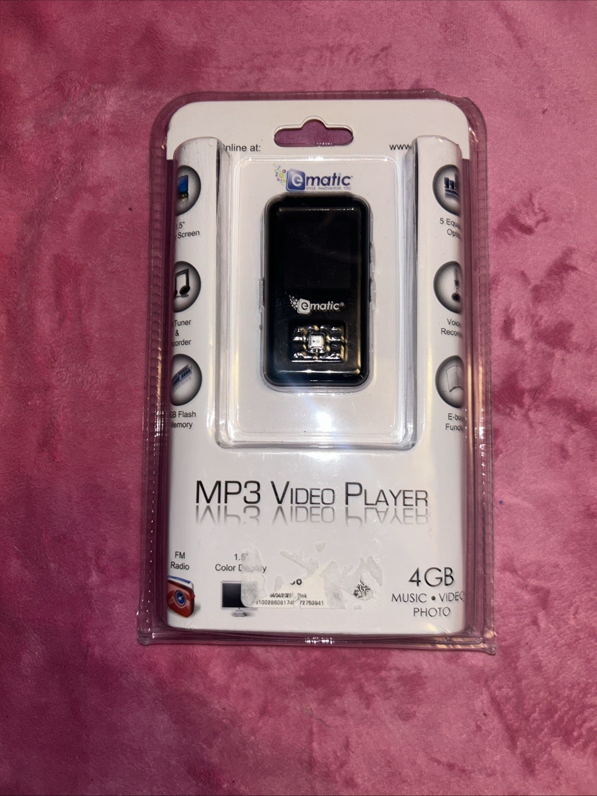 With Fm Tuner/recorder - Black1.5-inch Color Screen