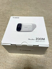 Canon PowerShot ZOOM Compact Digital Camera Photo Video Telescope White New JP
