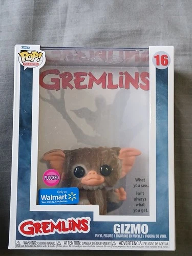 Funko POP! VHS Covers Gremlins Gizmo FLOCKED #16 Walmart Exclusive - NEW