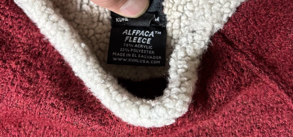 Pullover polar pequeño de arándano Kuhl para mujer Alfpaca Foto 3 de 4