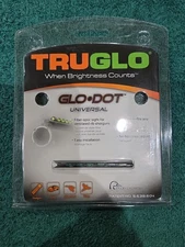 TruGlo TG91 Glo-Dot Universal Shotgun Sight, Green
