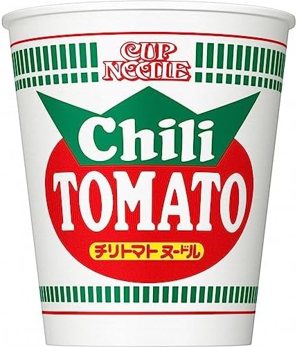 Nissin Pot-type noodles Ramen Chili Tomato noodles, 76G X 20 Cups_ F/S w/Track#