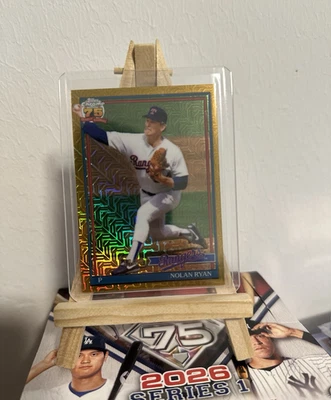 Topps 2026 Series 1 Nolan Ryan Texas Rangers #91c-14 Baseball /50 - Bild 1 von 2