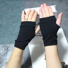 Fashion Punk Gloves for Women Fingerless Gloves Darkly Sport Outdoor Hip-hop Glo