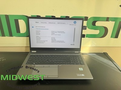 HP ZBook Fury 15 G7 i7-10750H 2.6GHz 32GB 512GB SSD | eBay