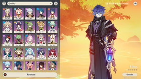 Genshin Impact AR 56 NA + Honkai Star Rail - Flins - Neuvilette - Xiao - Kazuha