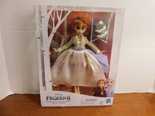 Disney Frozen 2 Princess Arendelle Anna Poseable Rooted Eyelashes Doll  NEW 