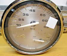 Faria Merc Trim Mph 65/Mph  Gauge W Silver Bezel Cs0550