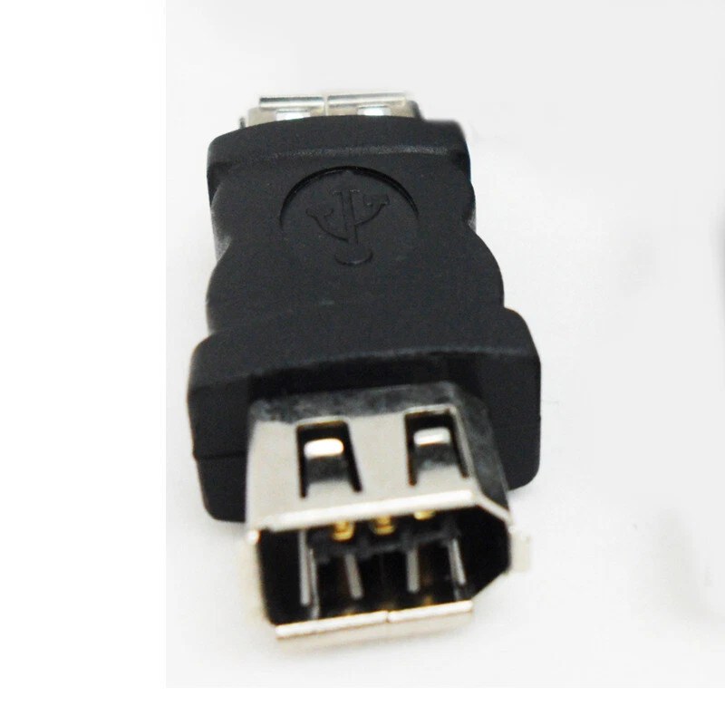 NEW Firewire IEEE 1394 6 Pin Female F to USB M male Adaptor Converter - Image 3 of 3