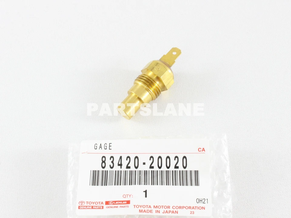 丰田 4Runner 凯美瑞雷克萨斯 SC300 原始设备制造商水温发送器仪表 83420-20020 — 第 2/2 张图片