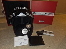 Citizen Red Arrows Fifty Seasons LIMITED EDITION Watch & Helmet