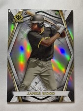 James Wood 2022 Bowman Invicta James Wood #BI-5 Bowman Chrome Baseball Prospect