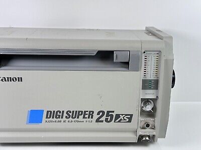 Canon DIGI SUPER 25 XS XJ25x6.8B IE 6.8-170mm 1:1.5 HD TV Canon DIGI SUPER 25 XS XJ25x6.8B IE 6.8-170mm 1:1.5 HD TV